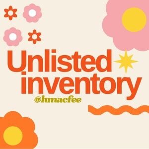 Unlisted inventory for posh live!